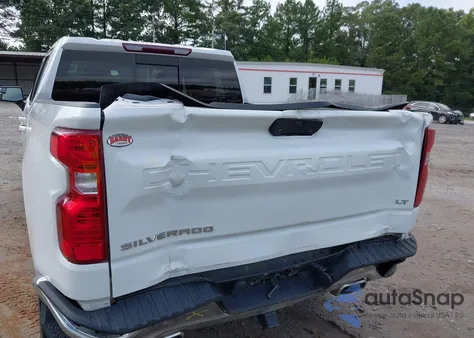2020 Chevrolet Silverado 1500 4Wd Short Bed Lt из США, поврежденный, VIN 1GCUYDED0LZ243014